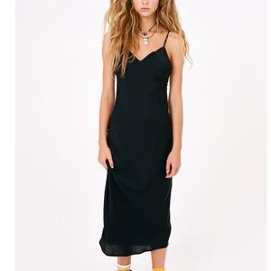 UO Backless Midi Slip Dress